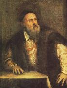 TIZIANO Vecellio Self-Portrait rw oil painting